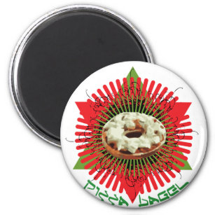 Pizza Bagel: Jüdisches Italienisch Magnet