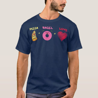Pizza Bagel Lover Funny Niedlich 14332977 T-Shirt