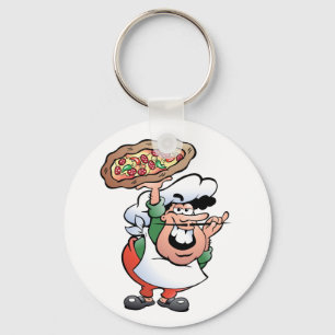 Pizza Baker Schlüsselanhänger