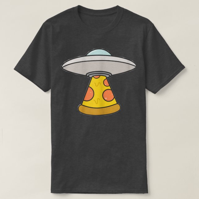 Pizza Beam Ufo 14442997 T-Shirt (Design vorne)