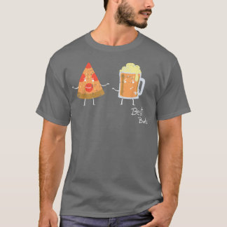 Pizza Beer Best Buds Kostüm Niedlich leicht Essen T-Shirt