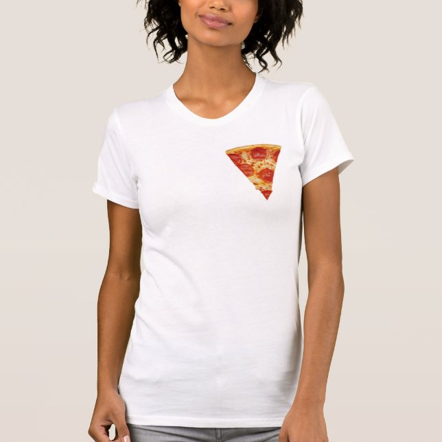 Pizza-Behälter T-Shirt (Vorderseite)