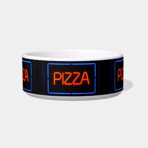 PIZZA Blue & Red Neon Sign Napf