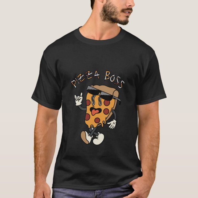 Pizza Boss T-Shirt (Vorderseite)