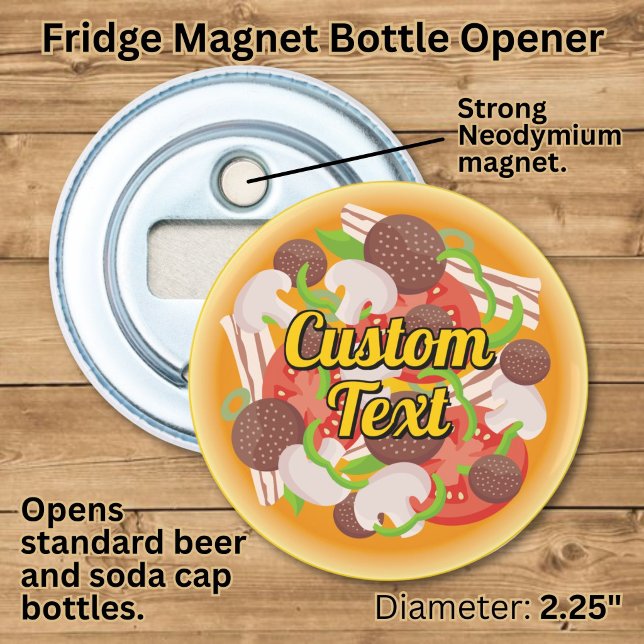 Pizza Bottle Opener Flaschenöffner (Von Creator hochgeladen)
