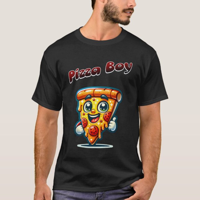 Pizza Boy T-Shirt (Vorderseite)