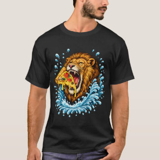Pizza Brüllen T-Shirt