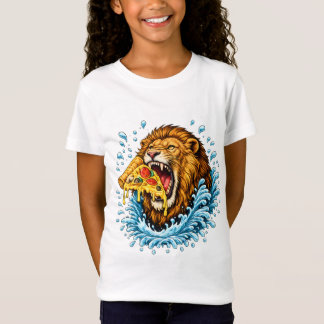 Pizza Brüllen T-Shirt