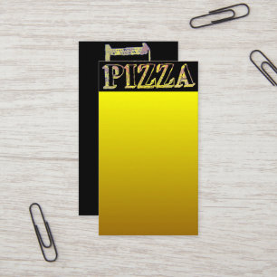 Pizza Business Card Visitenkarte