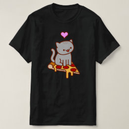 PIZZA CAT Funny Cat T - SHIRT