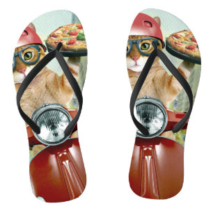 Pizza cat - Katze - Pizzeria Flip Flops