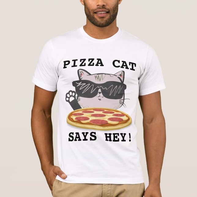 PIZZA CAT-T - Shirt (Vorderseite)