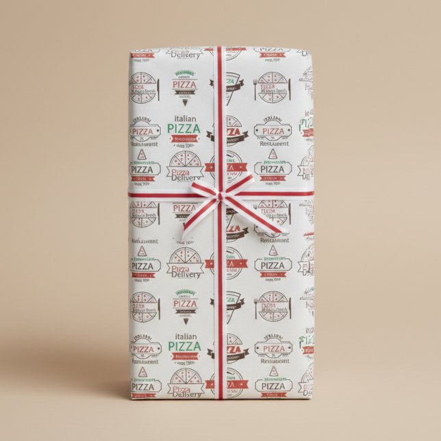 Pizza Collection Packpapier Blätter (Perfect for birthdays, parties, and pizza lovers.)