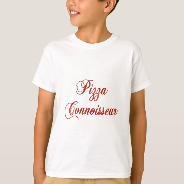 Pizza Connoisseur T-Shirt (Vorderseite)