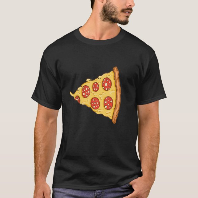 Pizza Costume Cute Pizza Slice Couple Matching Piz T-Shirt (Vorderseite)