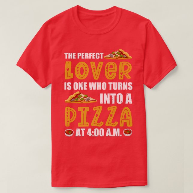 Pizza Craving Top für Pizza Eater (Design vorne)