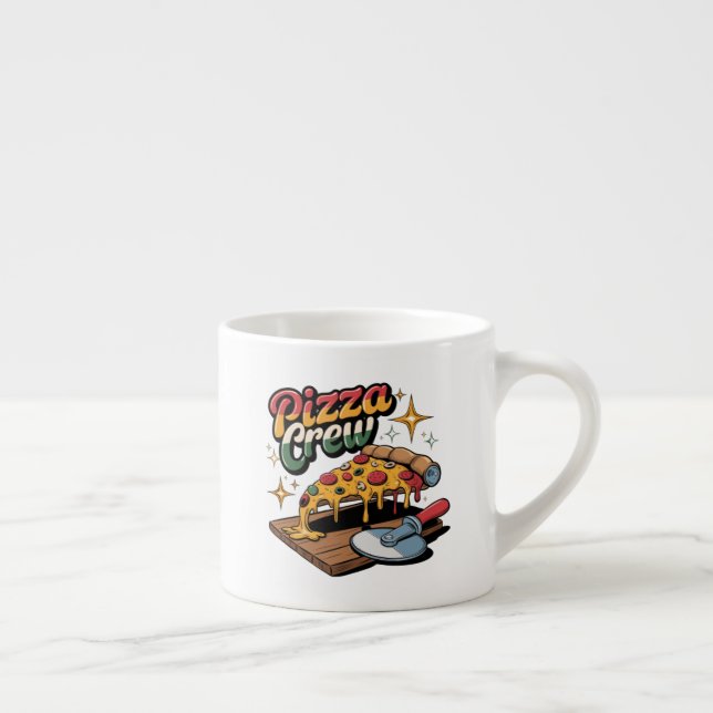 Pizza-Crew Espressotasse (Rechts)
