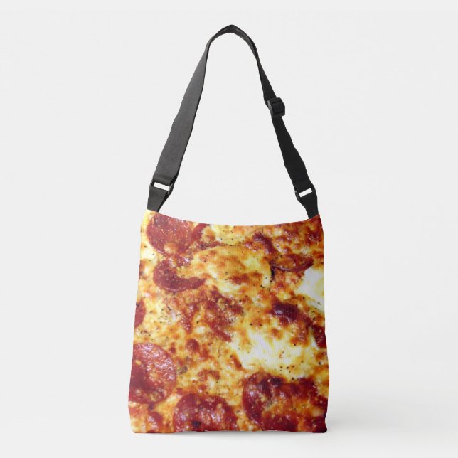Pizza Crossbody Tasche (Vorderseite)