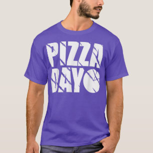Pizza Day Design lustiger Pizzafreund T-Shirt