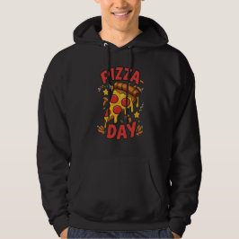 Pizza Day - Fun Pepperoni Pizza Slice Design Hoodie
