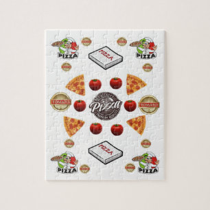 Pizza Dekoratives Puzzle