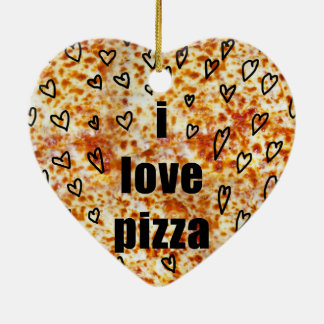 Pizza der Liebe I/Pizza-Lieben ich Keramikornament