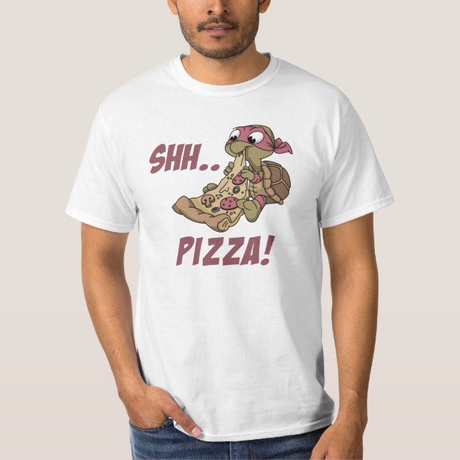 Pizza! Design des T-Shirts T - Shirt (Vorderseite)