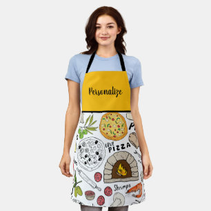 Pizza-Design-Schürze Schürze
