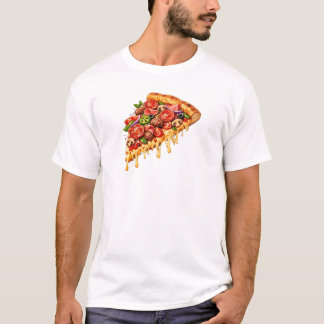 Pizza-Design T-Shirt