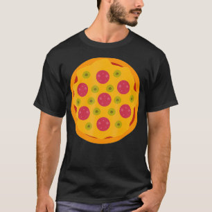 Pizza Easy Pizza Und Lieferjunge Paar Halloween T-Shirt
