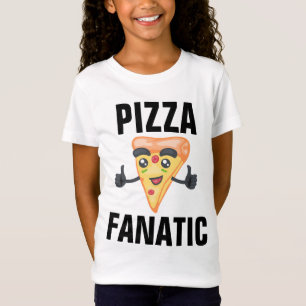 PIZZA FANATIC FUNNY MÄDCHEN T - SHIRT