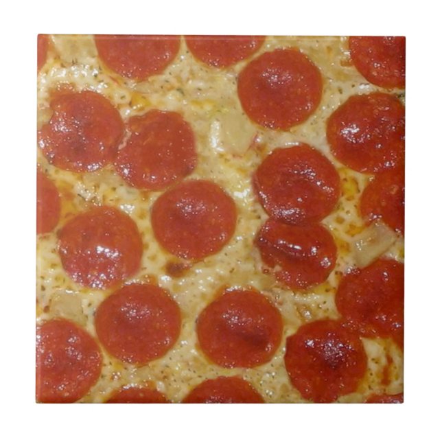 Pizza Fliese (Vorderseite)