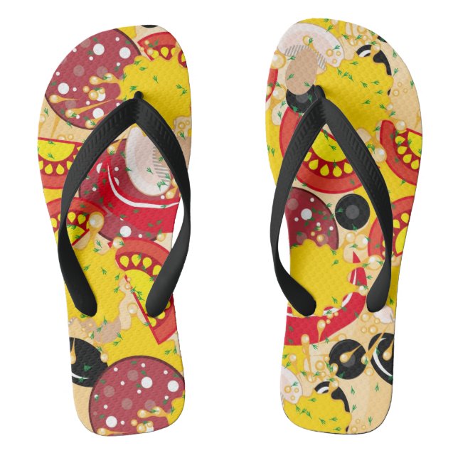 Pizza Flip Flops (Fußbett)