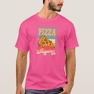Pizza-Flüsterer Retro Vintage Style Pepperoni-Pizz T-Shirt