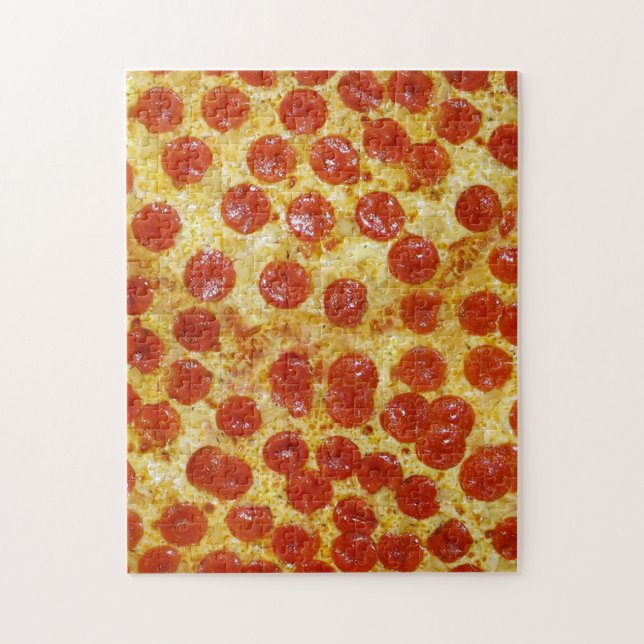 Pizza-Foto-Puzzlespiel Puzzle (Vertikal)