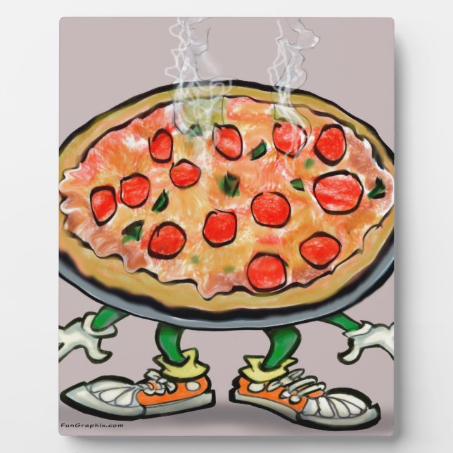 Pizza Fotoplatte (Vorderseite)