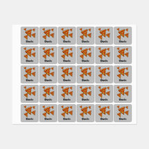 Pizza Freitag Design - Kleines Quadrat Bekleidungs