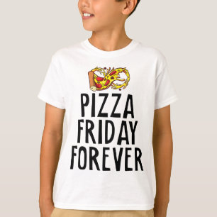 Pizza Freitag Forever Cheesy Party Night Feinschme T-Shirt