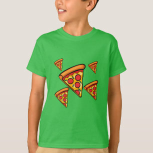 Pizza Friday Design - Kids' Basic T - Shirt