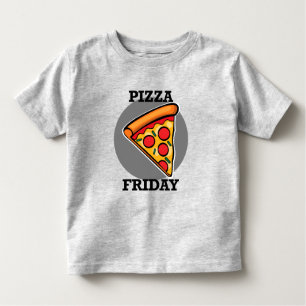 Pizza Friday Design - Kleinkind Fine Jersey T - Sh Kleinkind T-shirt