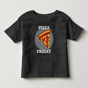 Pizza Friday Design - Kleinkind Fine Jersey T - Sh T-shirt