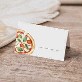 Pizza Füllung Buffet Platzkarte
