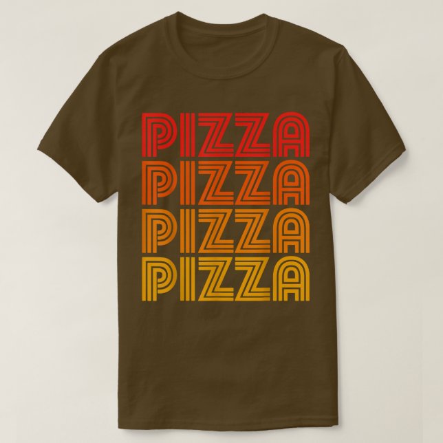 Pizza Funny Slice Pizzeria Apizza Party Hot Cheese T-Shirt (Design vorne)