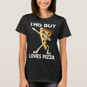 Pizza für Jungen Kinder Pizza Slice Italienisches  T-Shirt