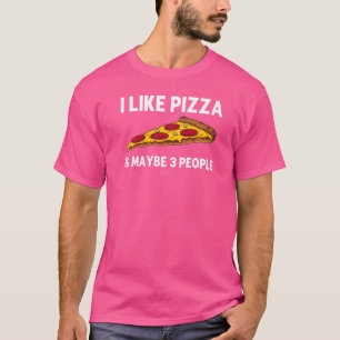 Pizza für Männer Italienische Pizza Pepperoni T-Shirt