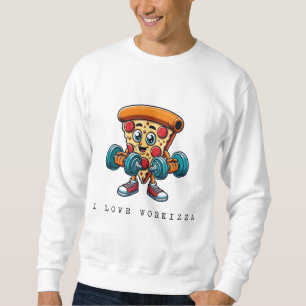 Pizza Gains – Workout mit Geschmack! Sweatshirt