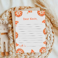 Pizza Geburtstagsparty Time Kapselkarte