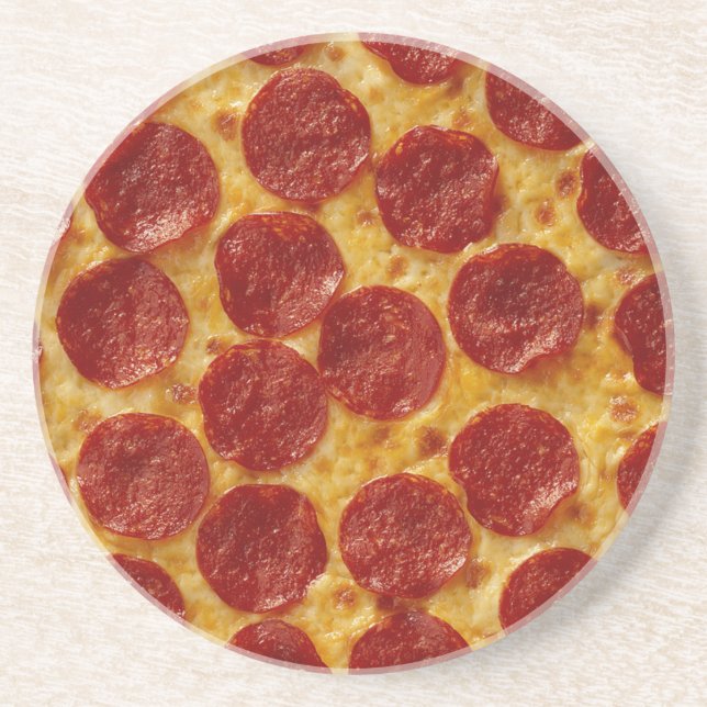 PIZZA GETRÄNKEUNTERSETZER (Vorne)