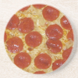 Pizza Getränkeuntersetzer
