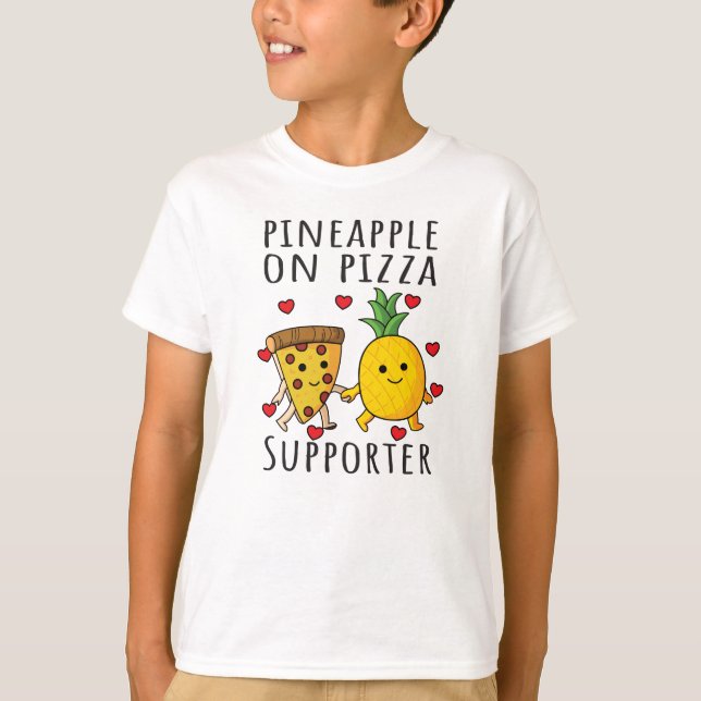 Pizza Hawaii Ananas Pizza Food T-Shirt (Vorderseite)